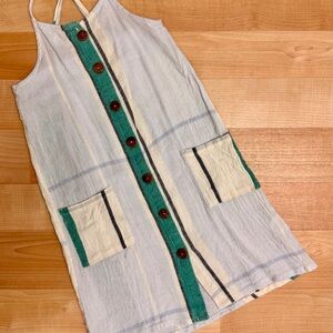 O’Neill Girls Size XXS Button Front Dress w/ Pockets